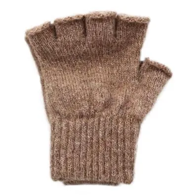 Alpaca Work/Play Fingerless Alpaca Gloves