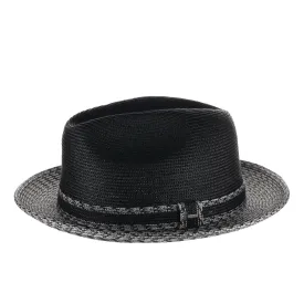 Bailey Mannesroe Two-tone Poly Braid Fedora