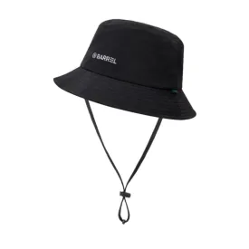 Barrel Swell Solid Bucket Hat-BLACK