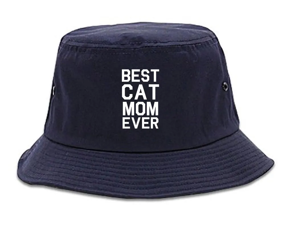 Best Cat Mom Ever Mens Bucket Hat