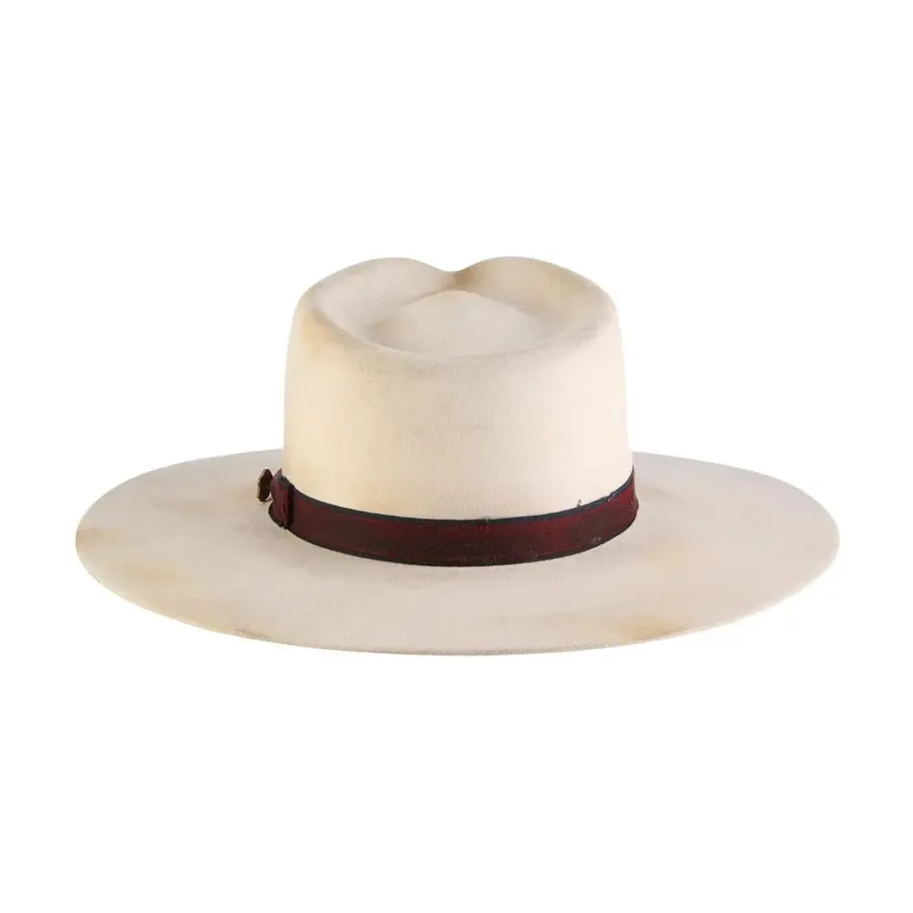 Biltmore Ivy League Wool Felt Distressed Fedora