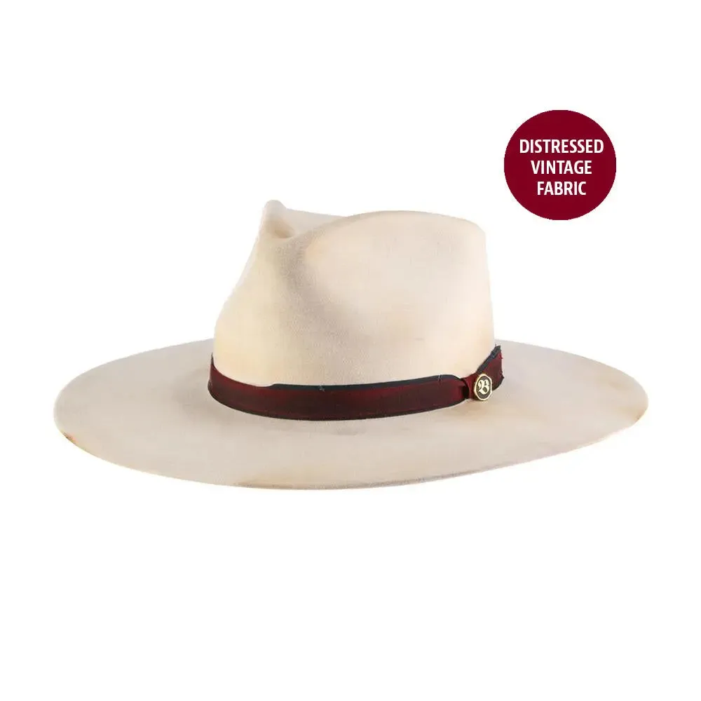 Biltmore Ivy League Wool Felt Distressed Fedora