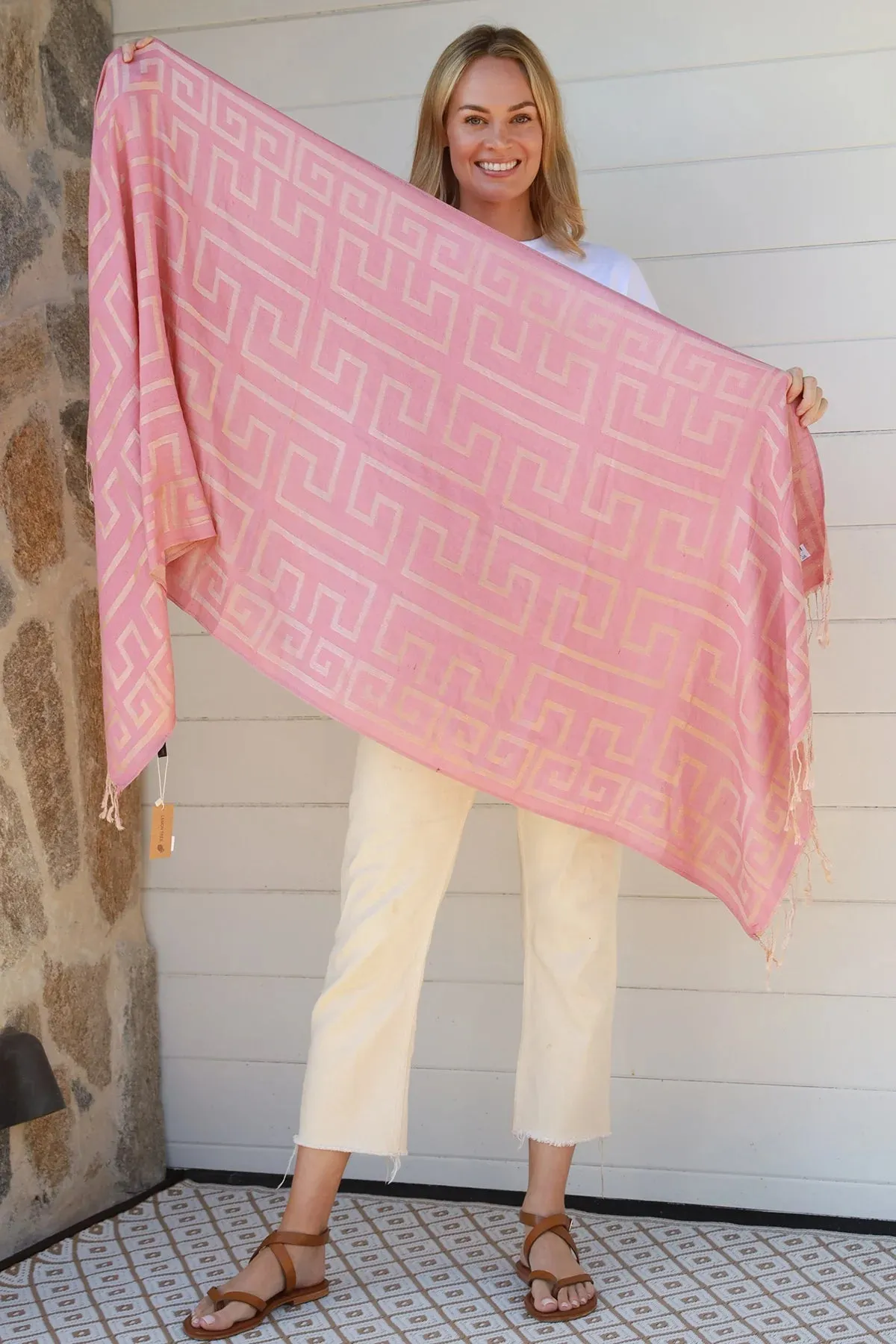 Cleopatra Scarf Pink