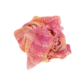 Crinkled Silk Scarf #1406