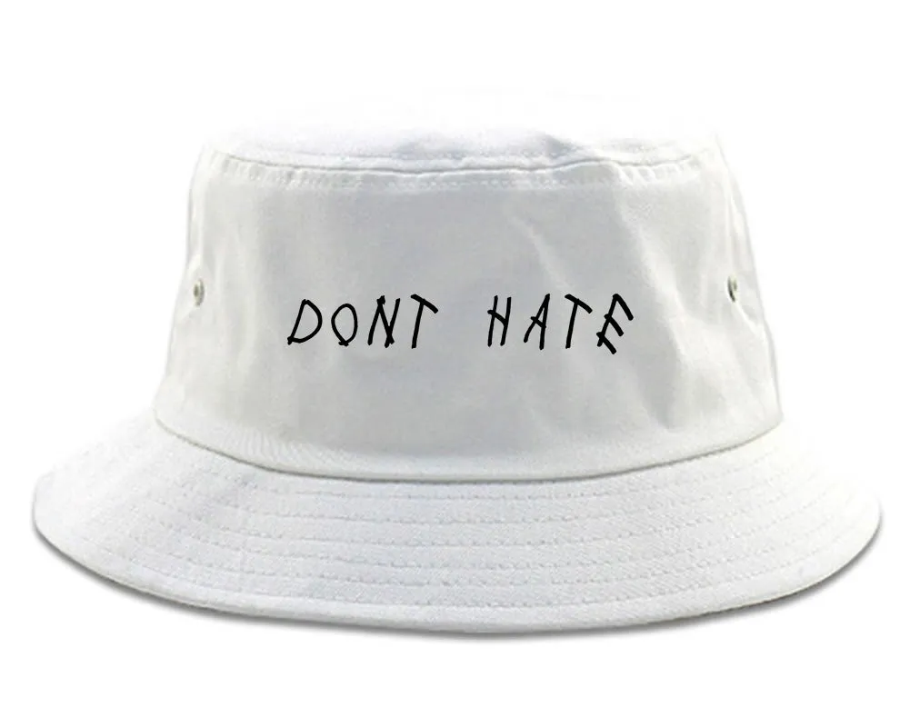 Dont Hate Mens Bucket Hat