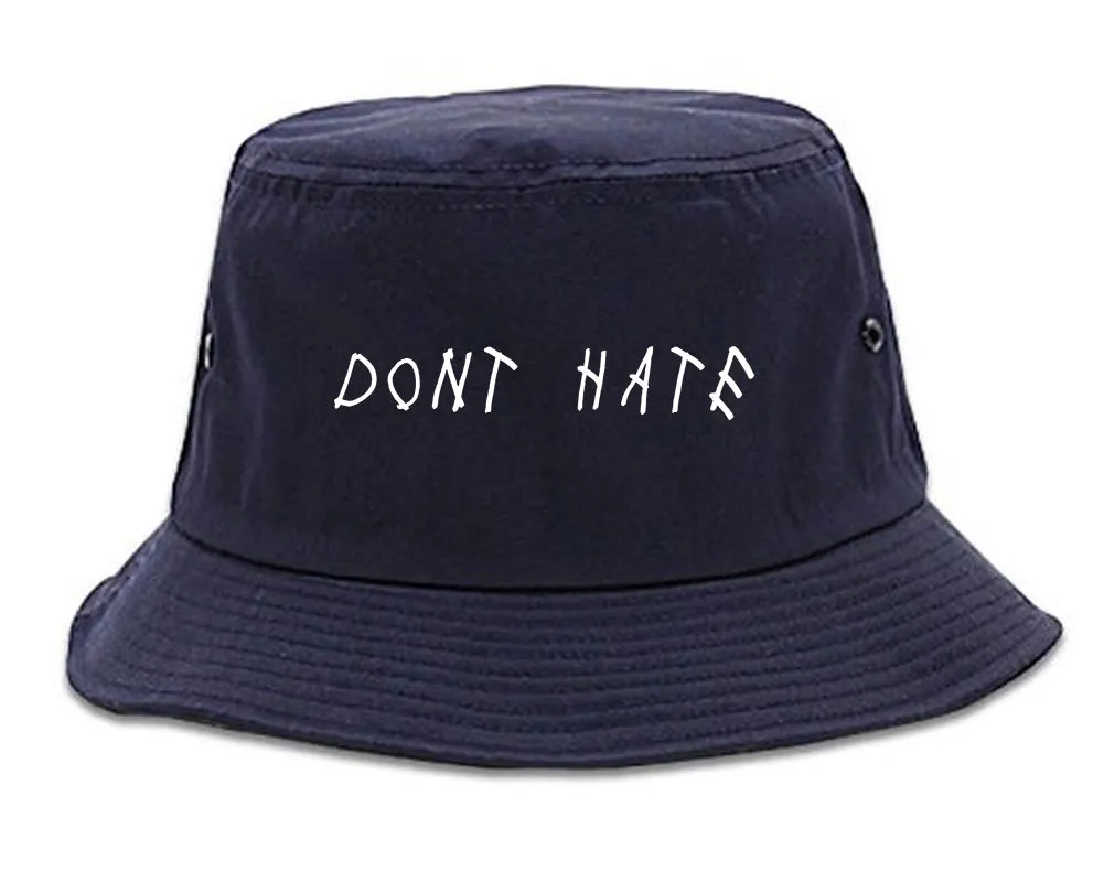 Dont Hate Mens Bucket Hat