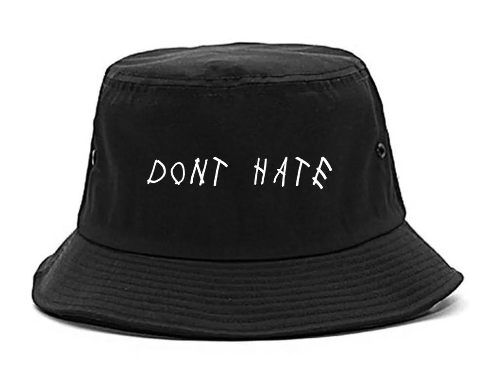 Dont Hate Mens Bucket Hat