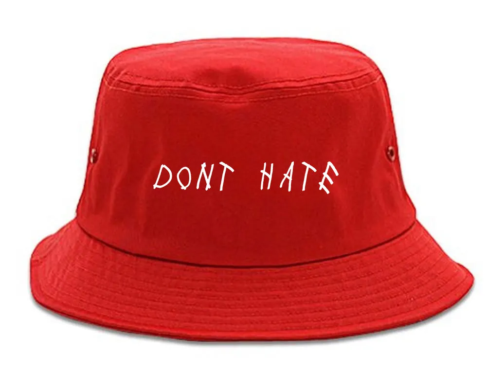 Dont Hate Mens Bucket Hat