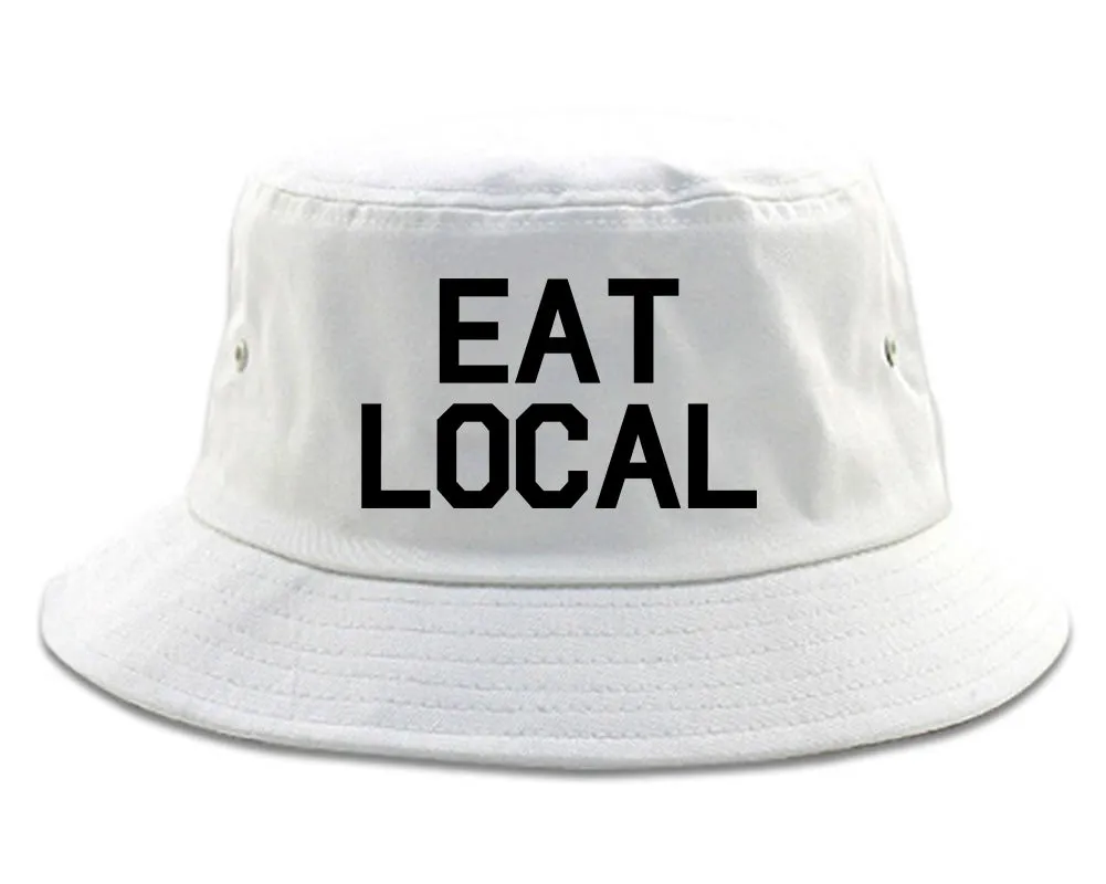 Eat Local Buy Mens Bucket Hat