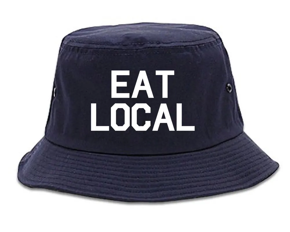 Eat Local Buy Mens Bucket Hat