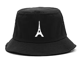 Eiffel Tower Paris Chest Mens Bucket Hat