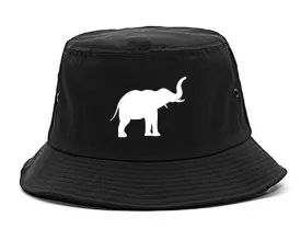 Elephant Animal Chest Mens Bucket Hat