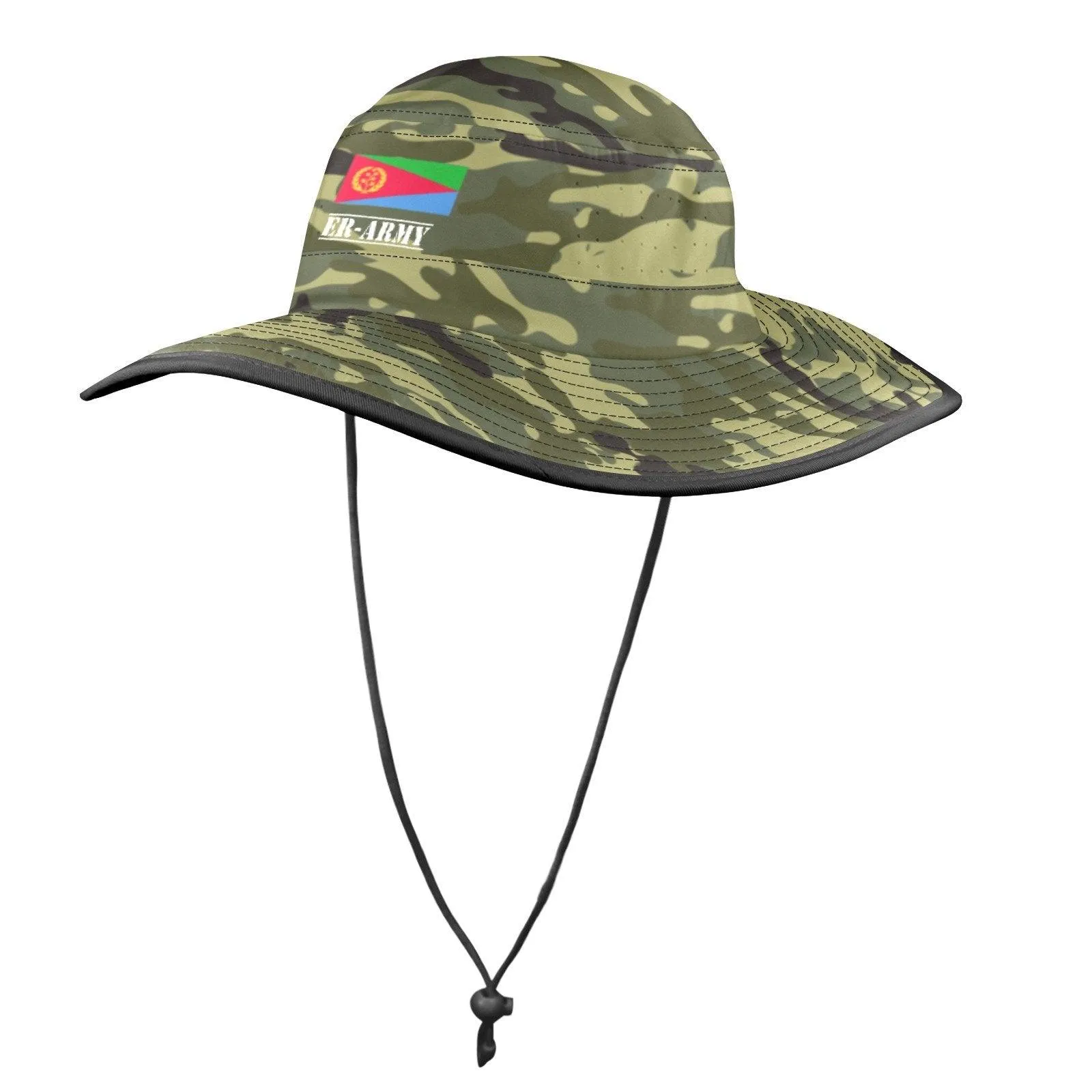 ER-ARMY Military Unisex Wide Brim Bucket Hat