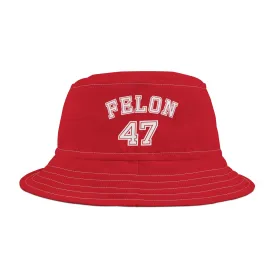 Felon 47 Embroidered Bucket Hat (Made in the USA)