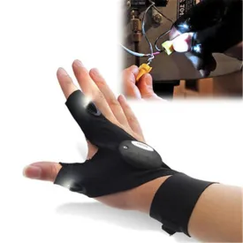 Fingerless LED Flashlight Gloves - Your New Favorite Gadget!