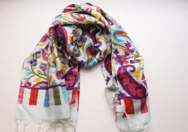 Floral Print Fashion Women's Summer Scarf