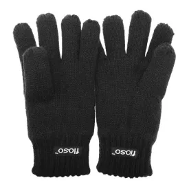 FLOSO Childrens Unisex Knitted Thermal Thinsulate Gloves (3M 40g)