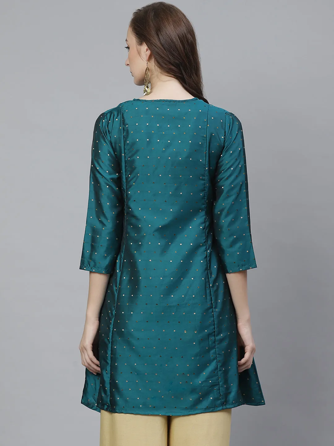 Green Ethnic Tunic