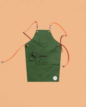 Green Gardening Apron