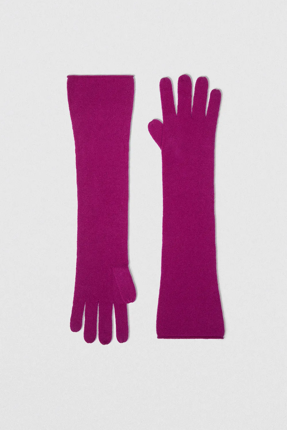 Linz Gloves Fuchsia Cashmere