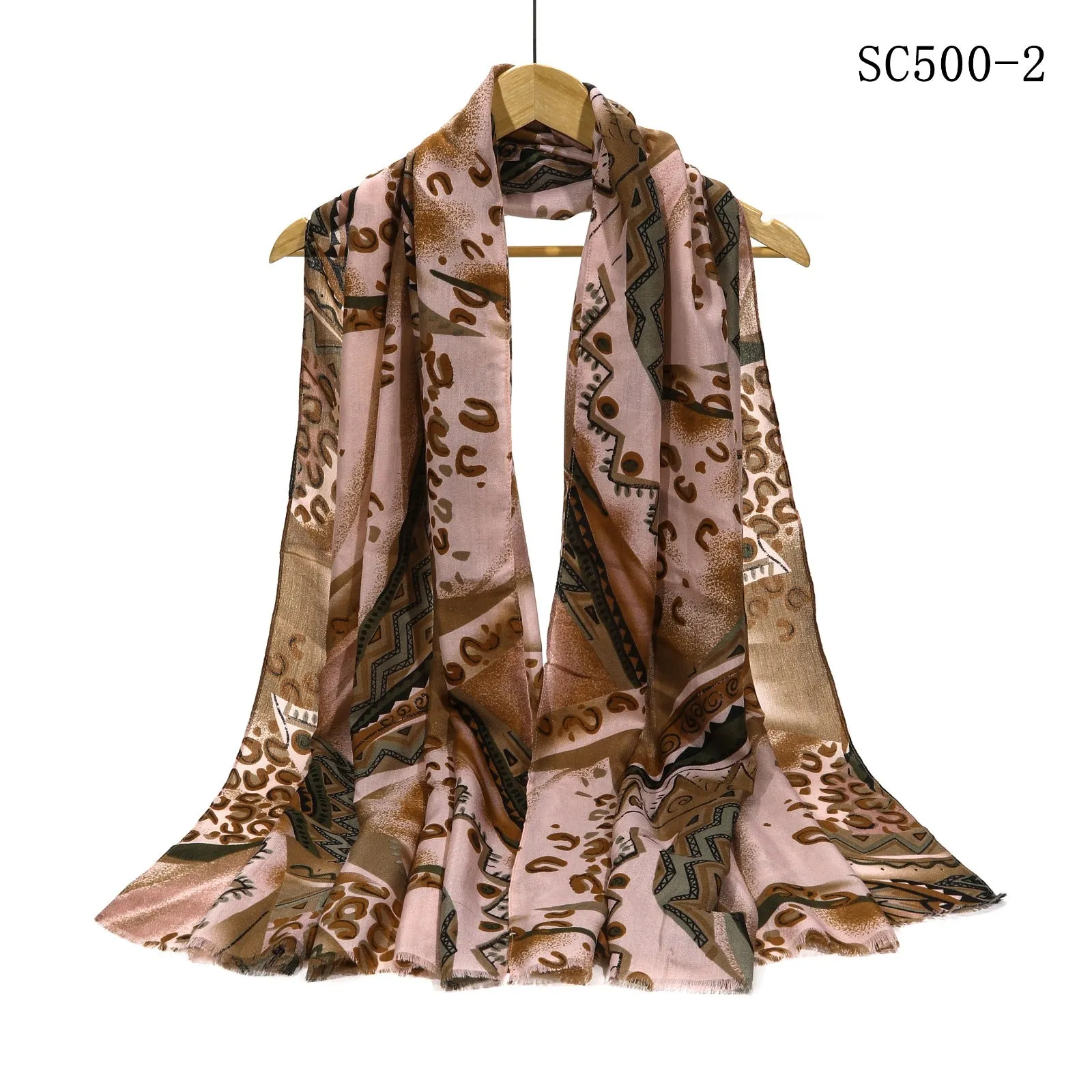 New Women Printed Cotton Viscose Light Weight Scarf