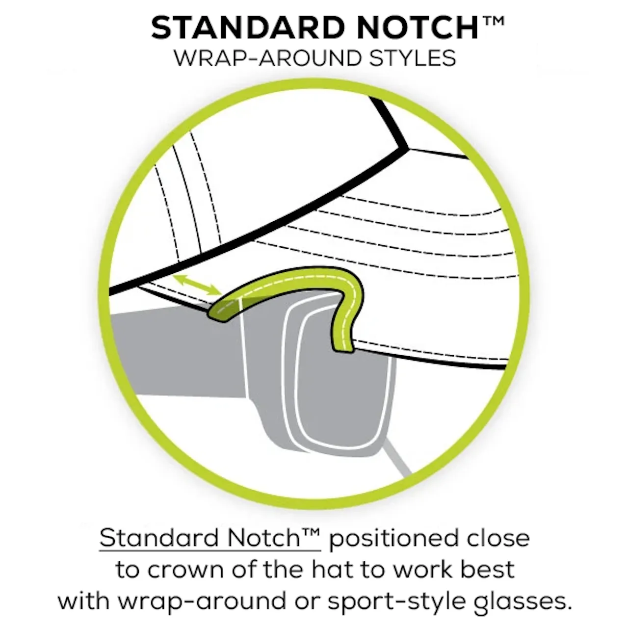 Notch Classic Adjustable Charcoal/Black Trucker Blank