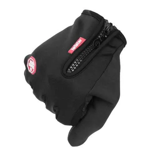 Screen Touch Bike Gloves Spring Autumn Keep Warm Moto Gloves Full Finger Motorbike Unisex