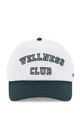 Sporty rich wellness club baseball hat