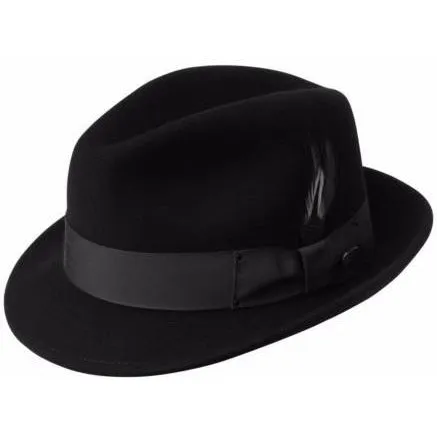 Tino Stingy Brim LiteFelt Wool Fedora by Bailey