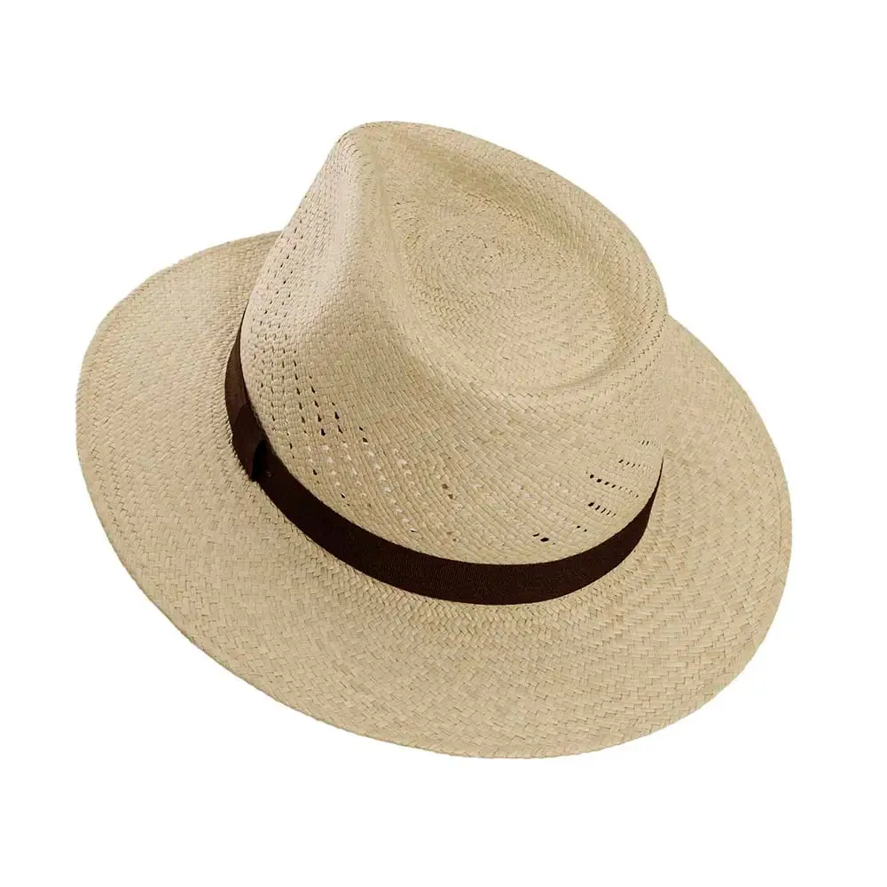 Tulum | Womens Panama Straw Fedora Hat